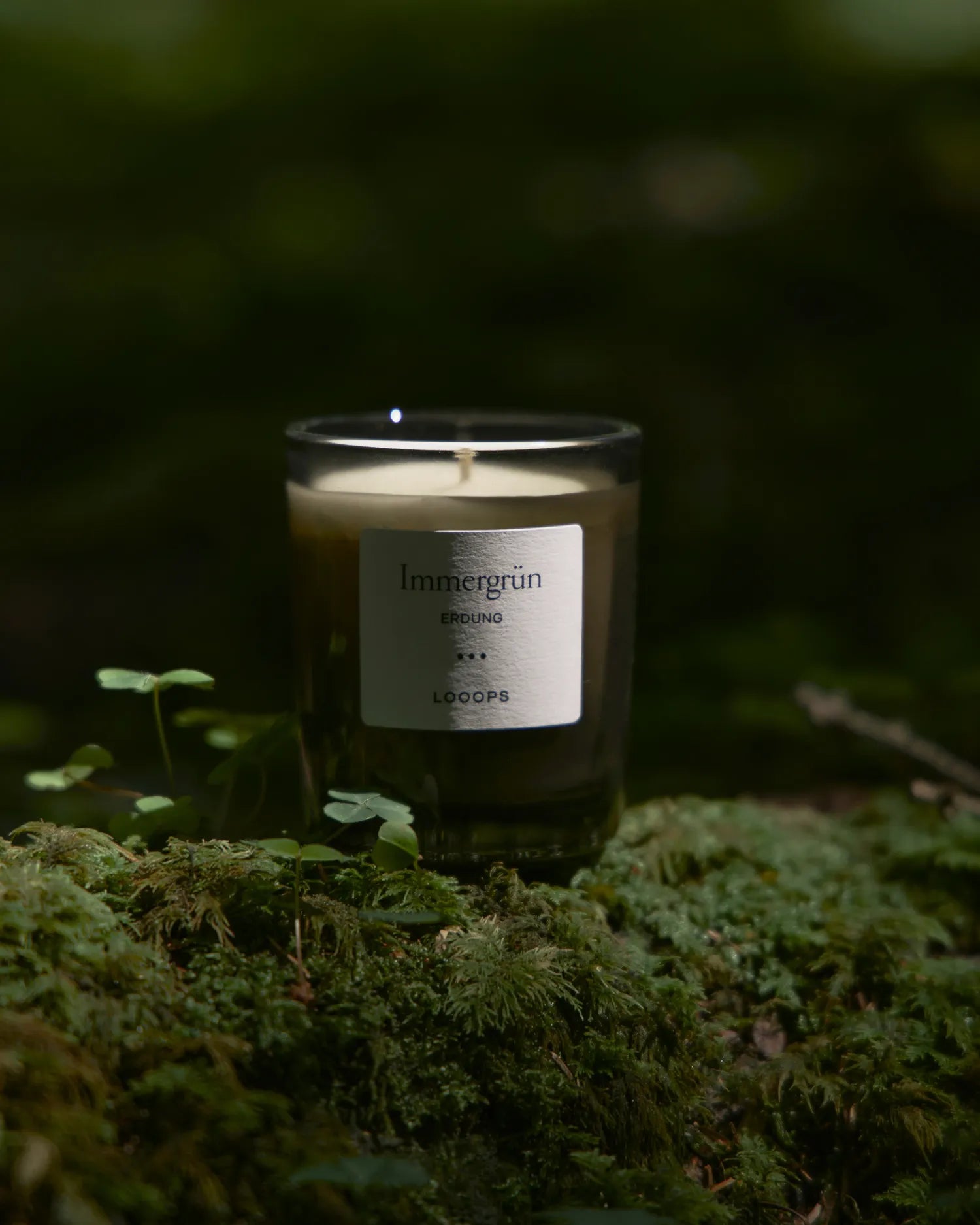 Immergrün – Small scented candle