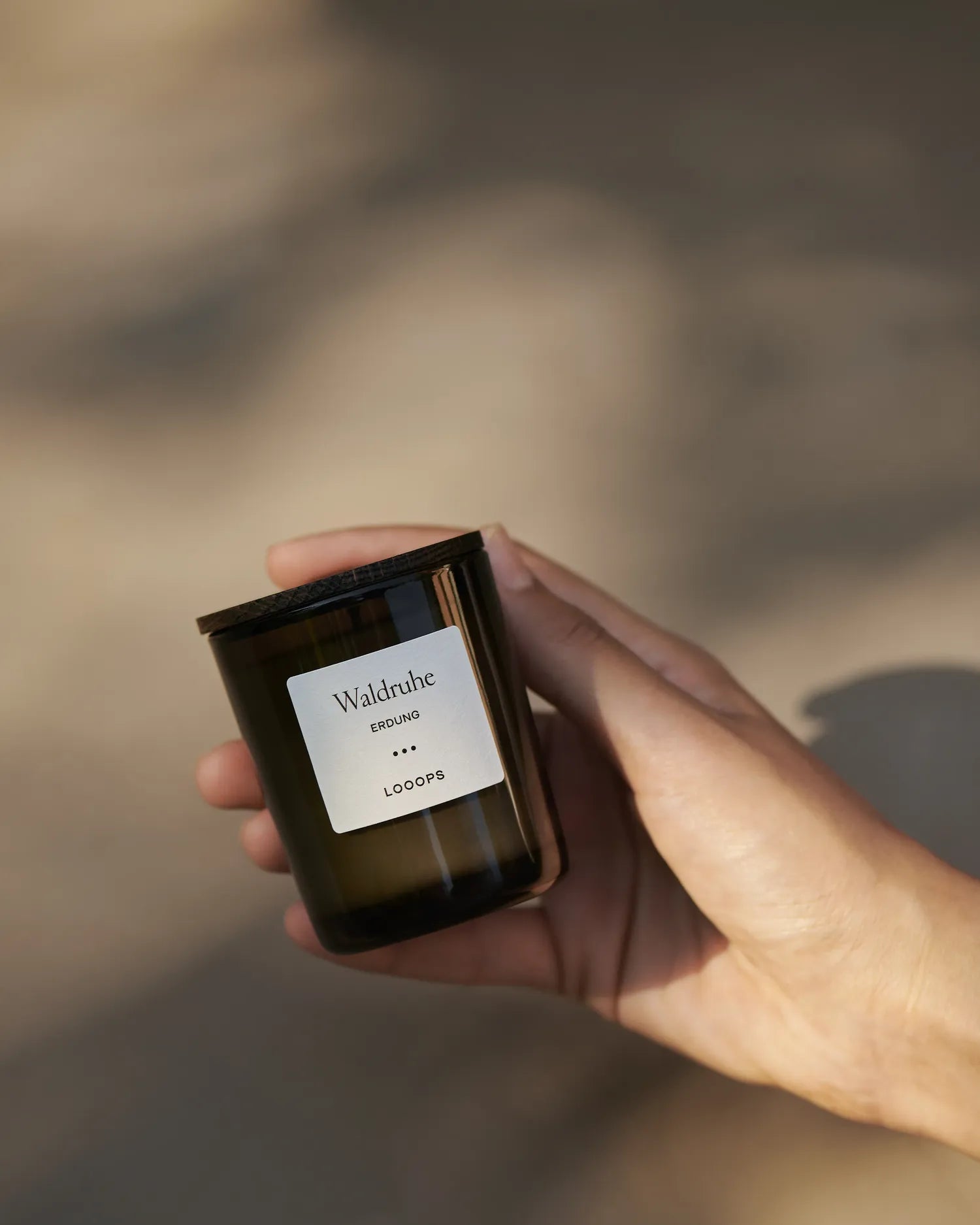 Waldruhe – Small scented candle