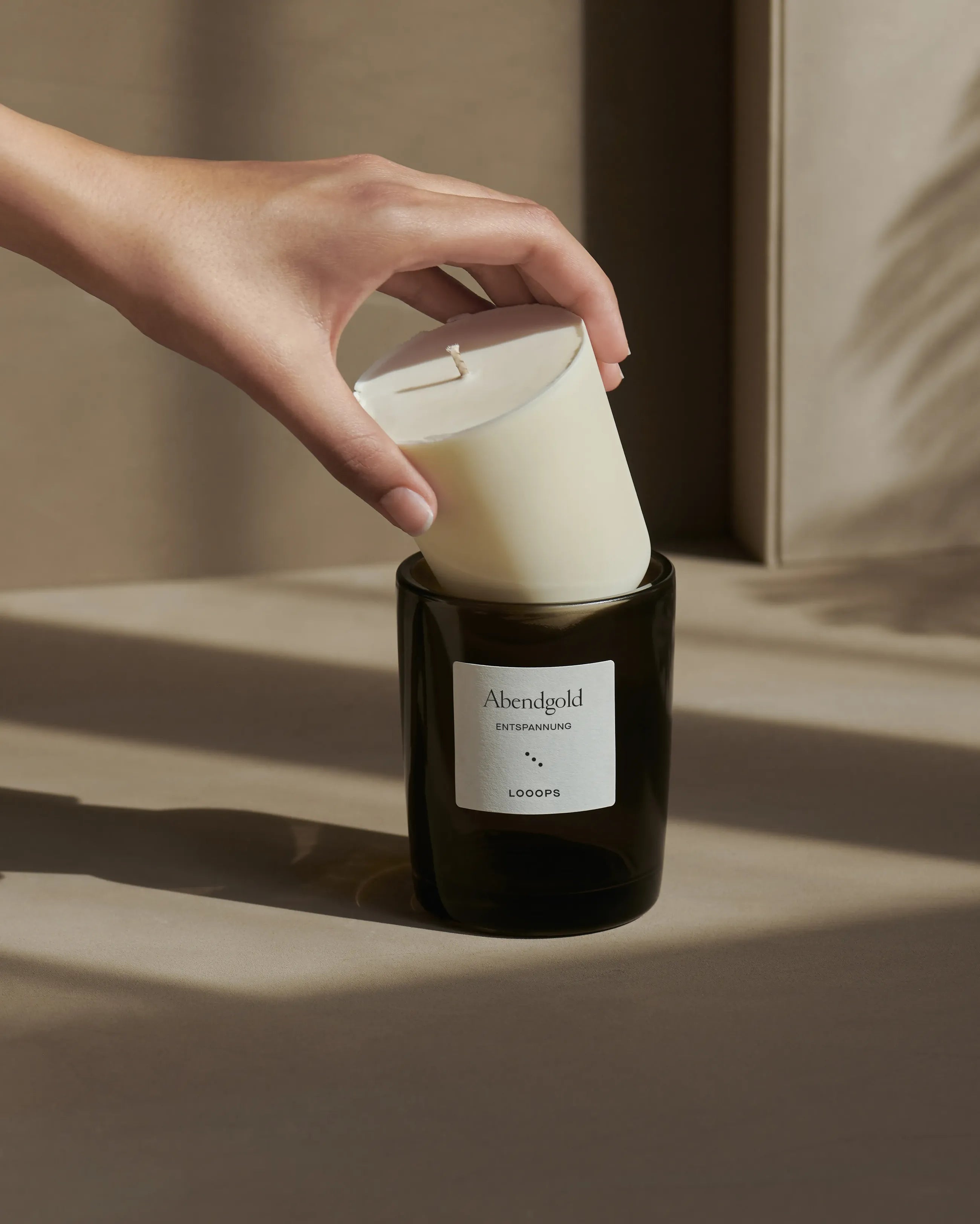 Abendgold Set - Scented candle and refill