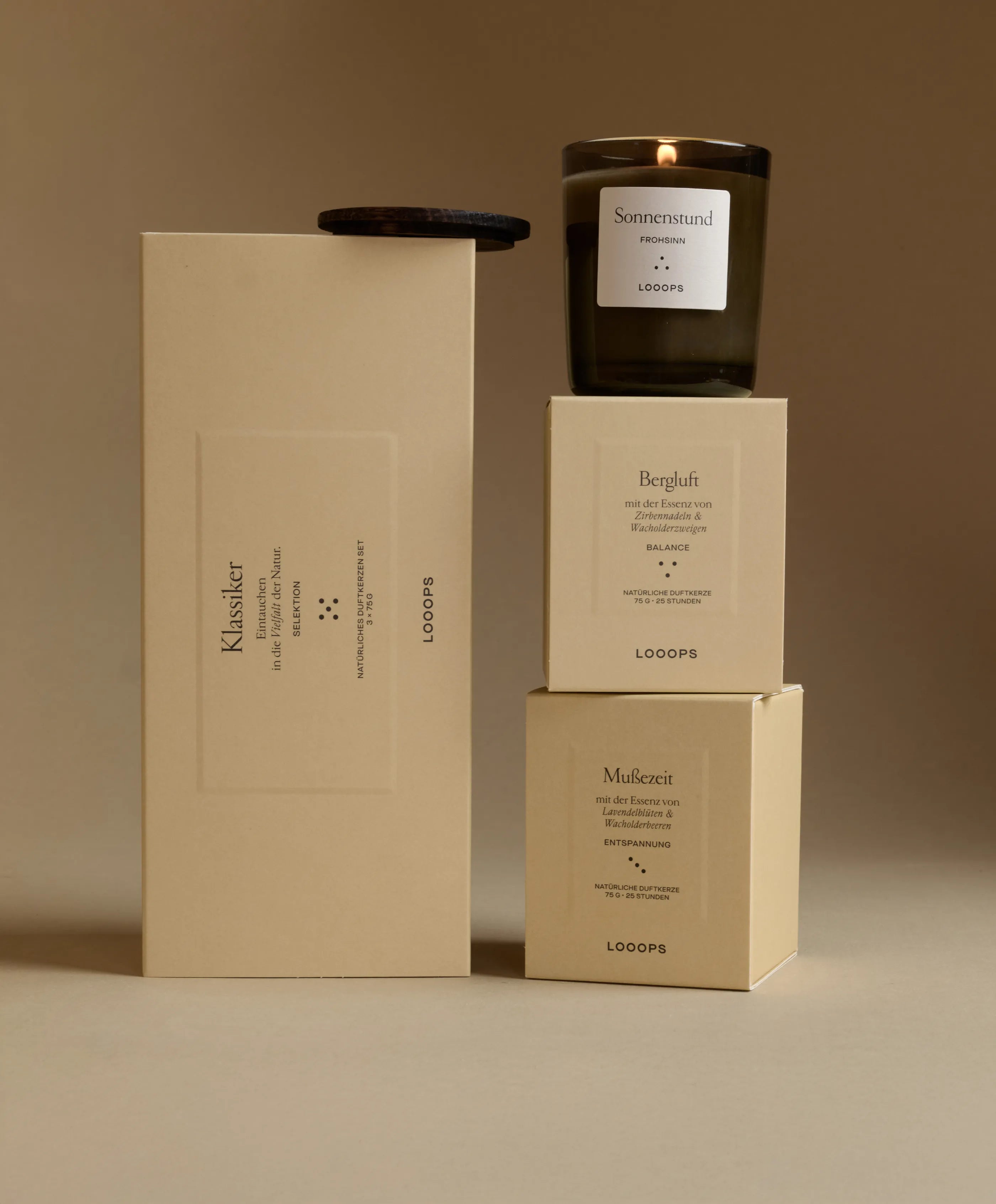 Klassiker - Scented candles gift box