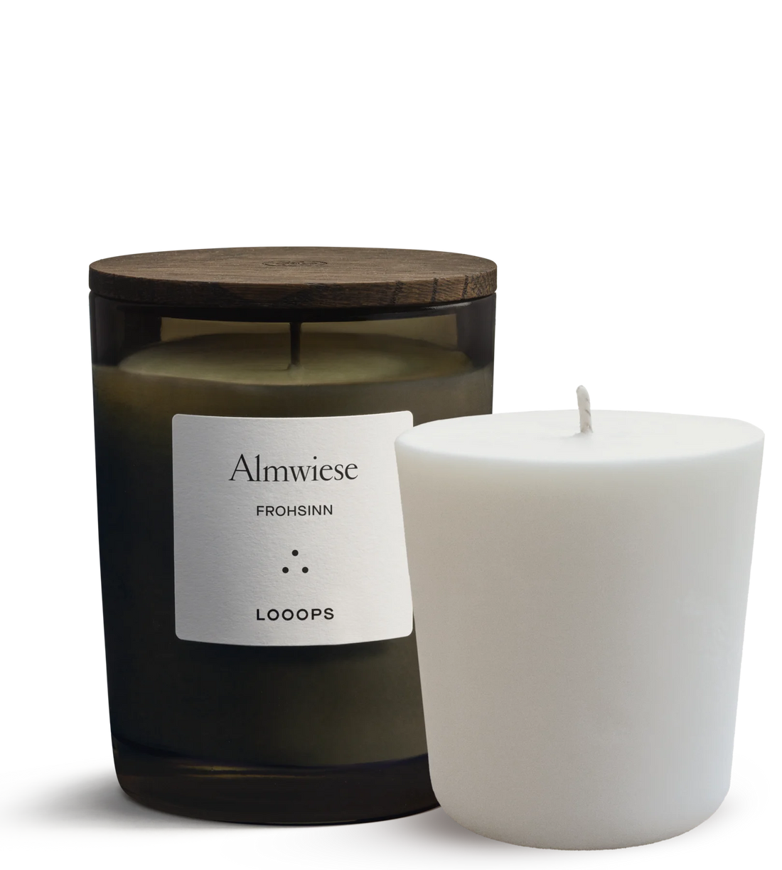 SET: Almwiese scented candle  + Refill 250 g
