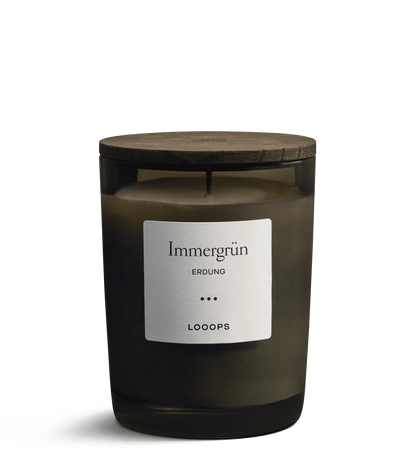 Immergrün scented candle 250 g