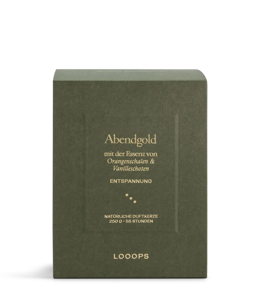 Abendgold scented candle 250 g - Limited Edition