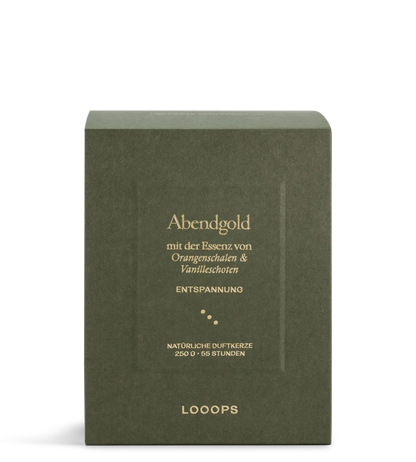 Abendgold Duftkerze 250 g · Limitierte Edition