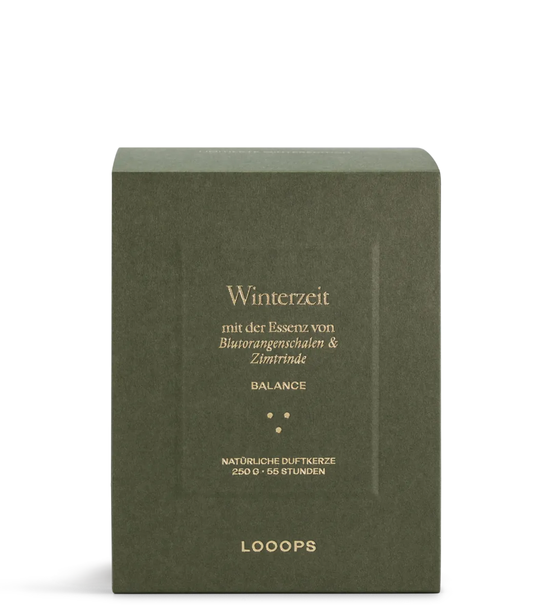 Winterzeit Duftkerze 250 g · Limitierte Edition