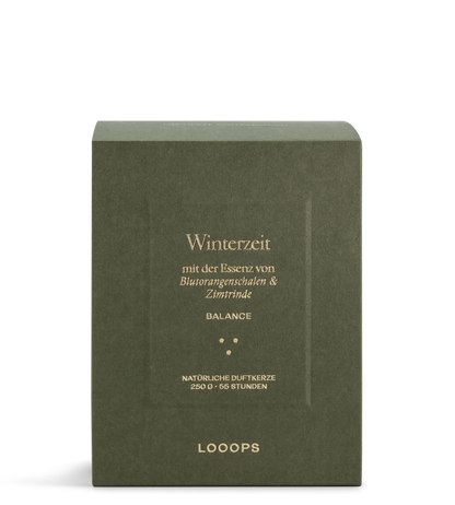 Winterzeit Duftkerze 250 g · Limitierte Edition