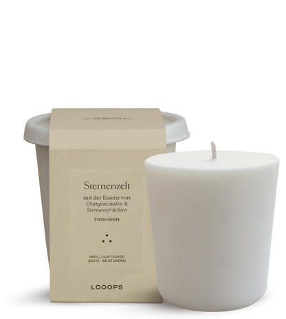 Sternenzelt refill scented candle 250 g