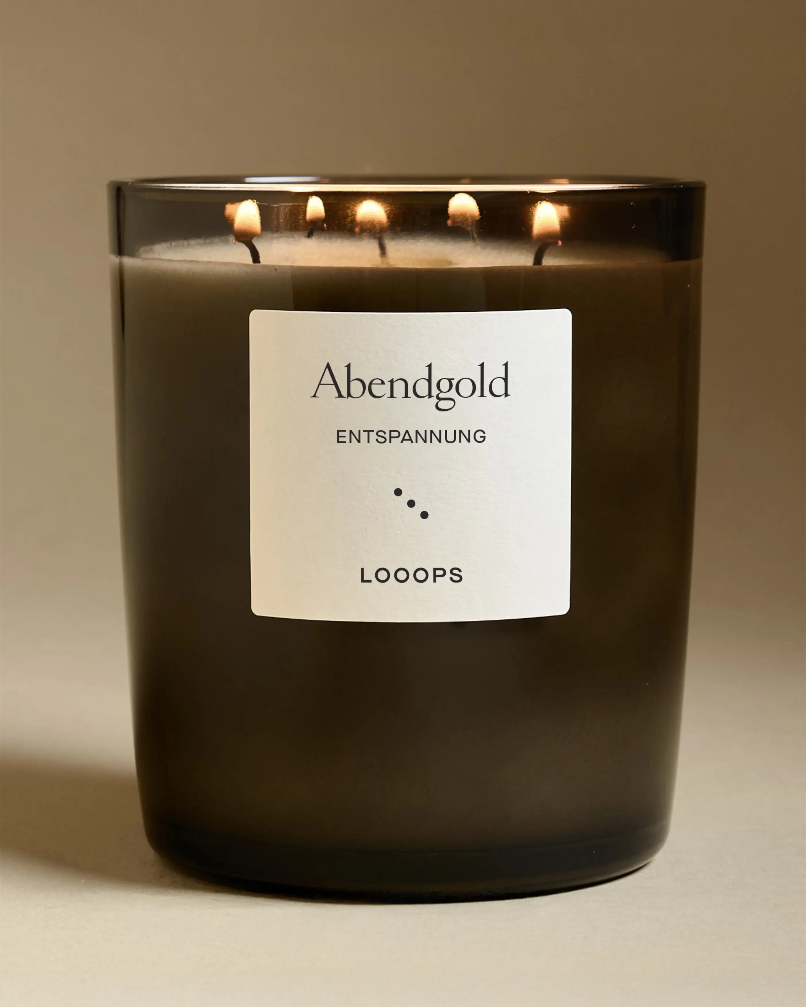 Abendgold – 5 Docht Kerze