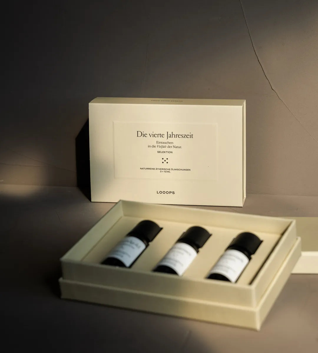 Die vierte Jahreszeit – Ätherische Öle Geschenkbox