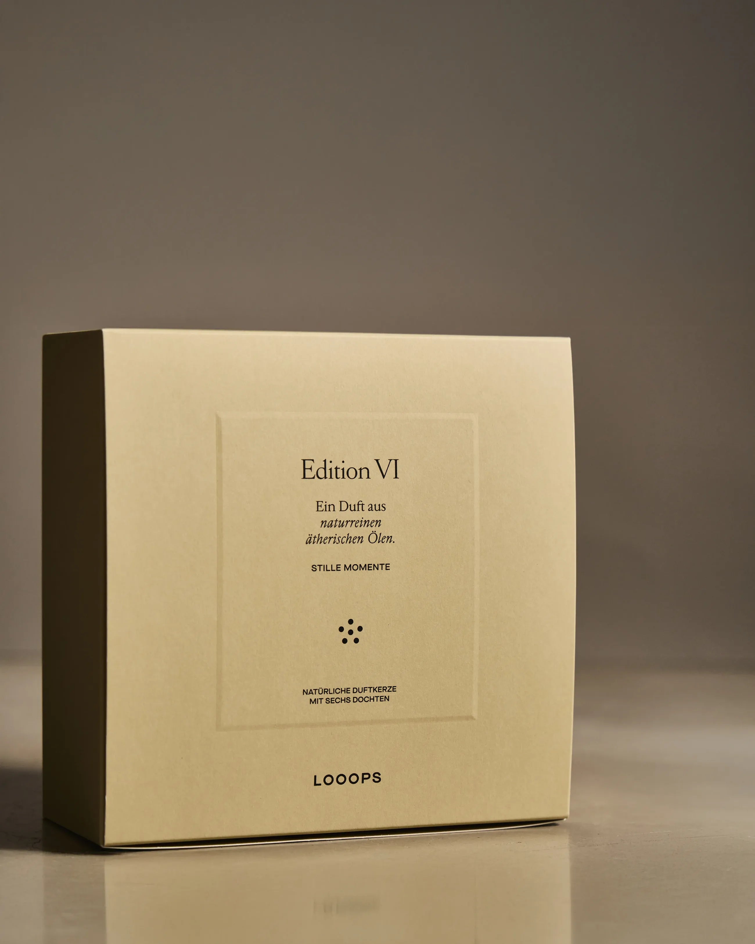 Mußezeit – 6 Docht Kerze