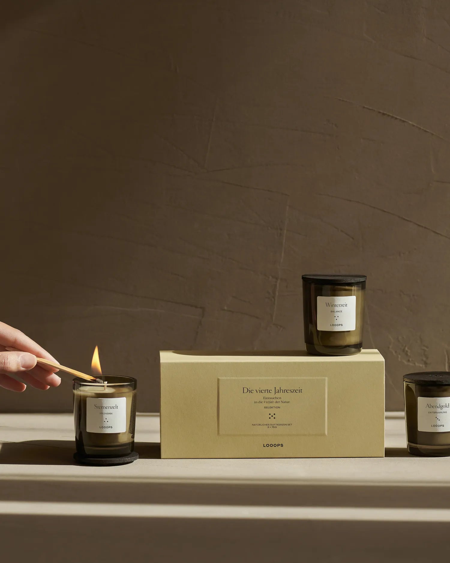 Die vierte Jahreszeit - Scented candles gift box