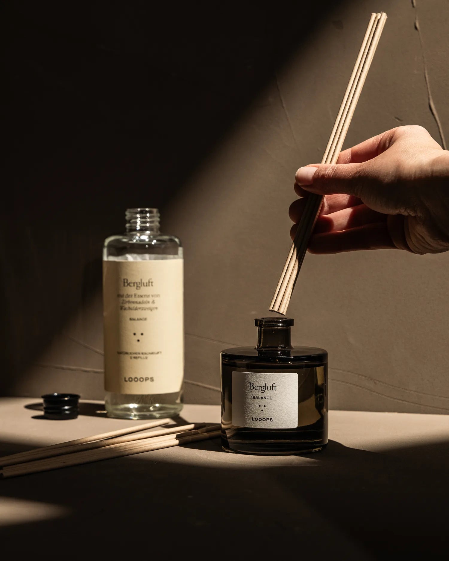 Abendgold Set - Reed diffuser and refill