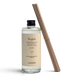 Glasflasche Raumduft Bergluft mit Papierstäbchen