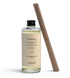 Glass bottle room fragrance Einklang with paper sticks
