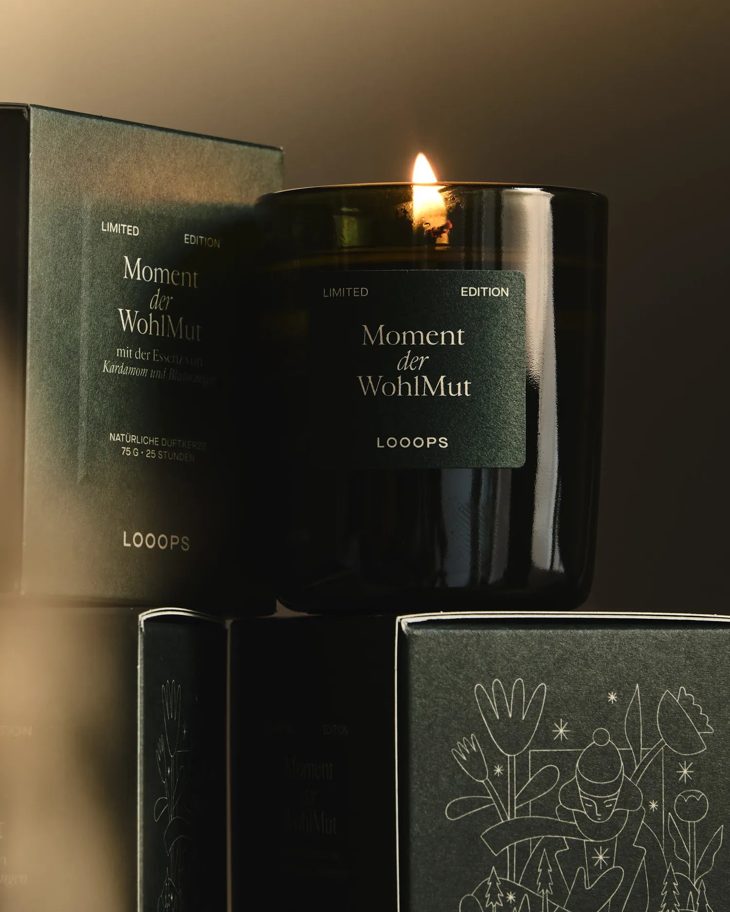 Moment der WohlMut – Kleine Duftkerze