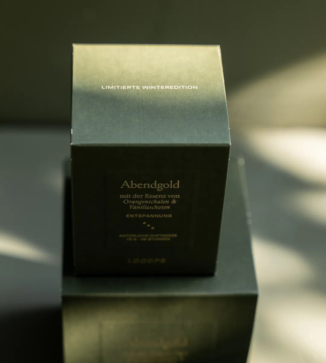 Abendgold Duftkerze 75 g · Limitierte Edition