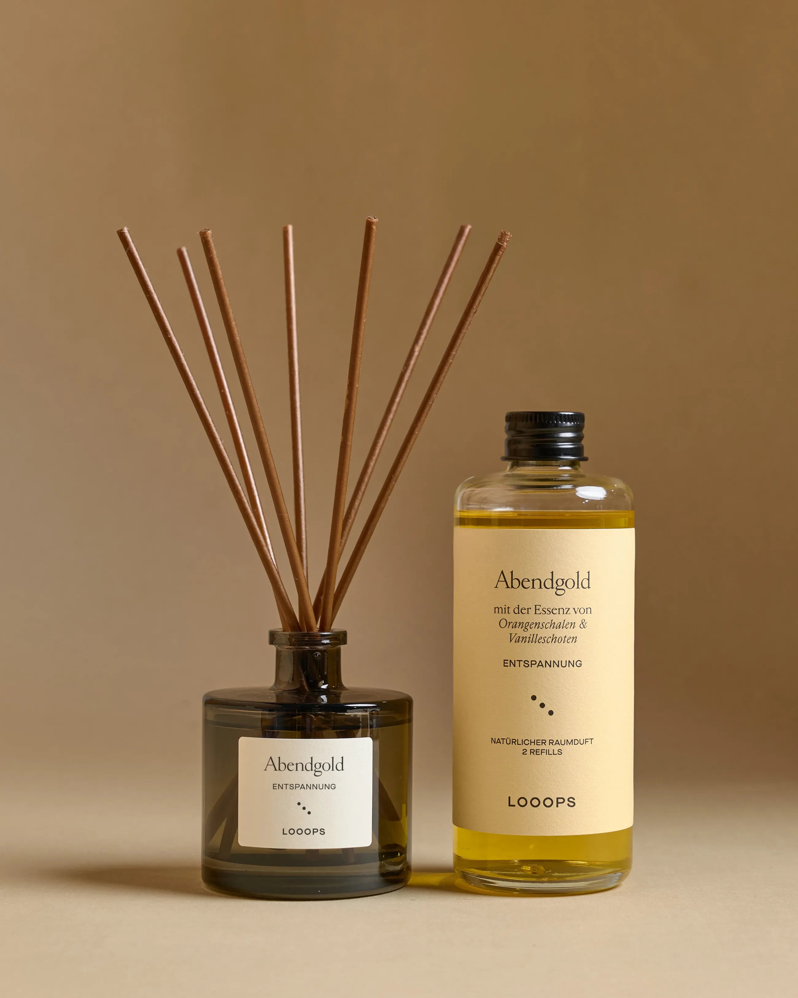 Abendgold Set - Reed diffuser and refill