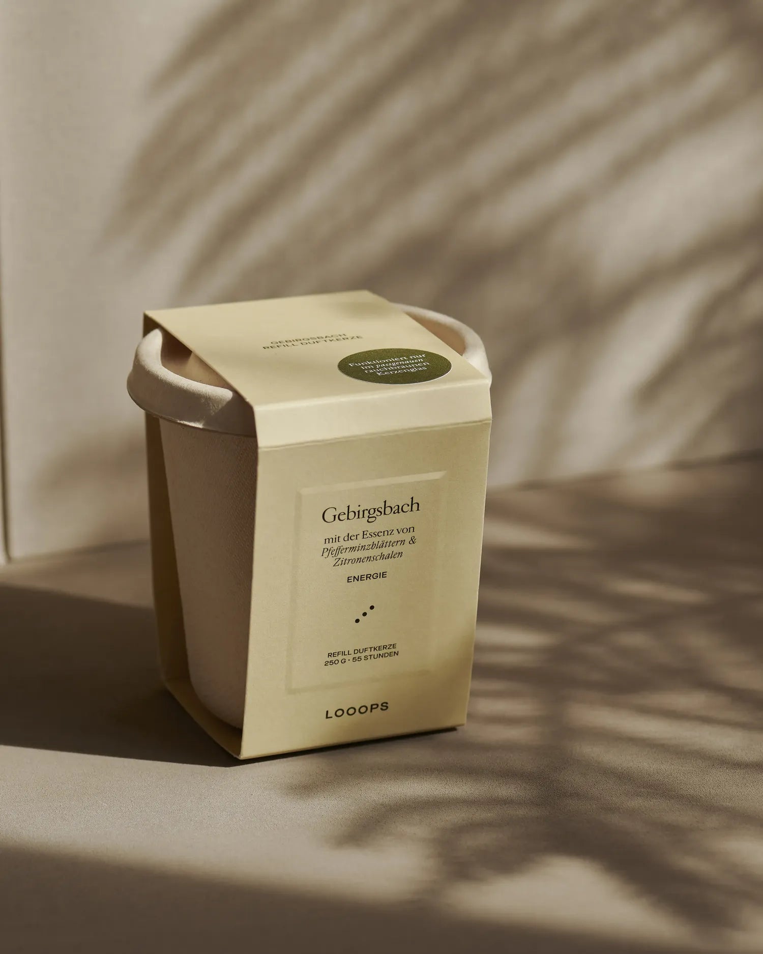 Gebirgsbach Set - Scented candle and refill